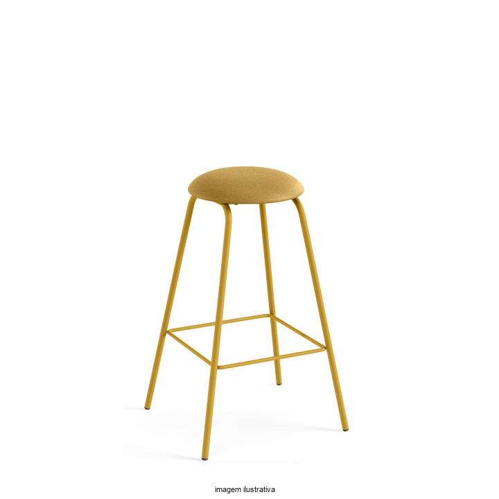 Taby – Banqueta com assento tapeçado