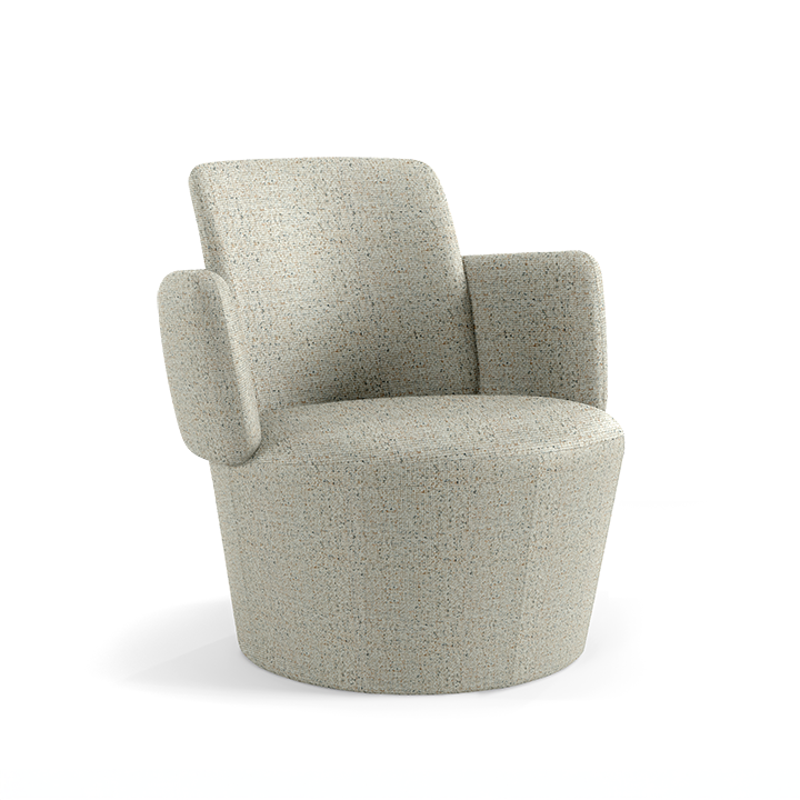 Cuscini Lounge – Puff Fixo com encosto e braços