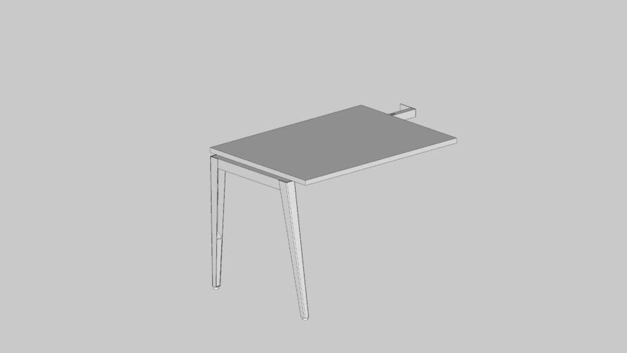 Mesa Complemento Pé Origami