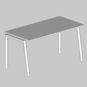 Mesa Simples Pé Inclinado