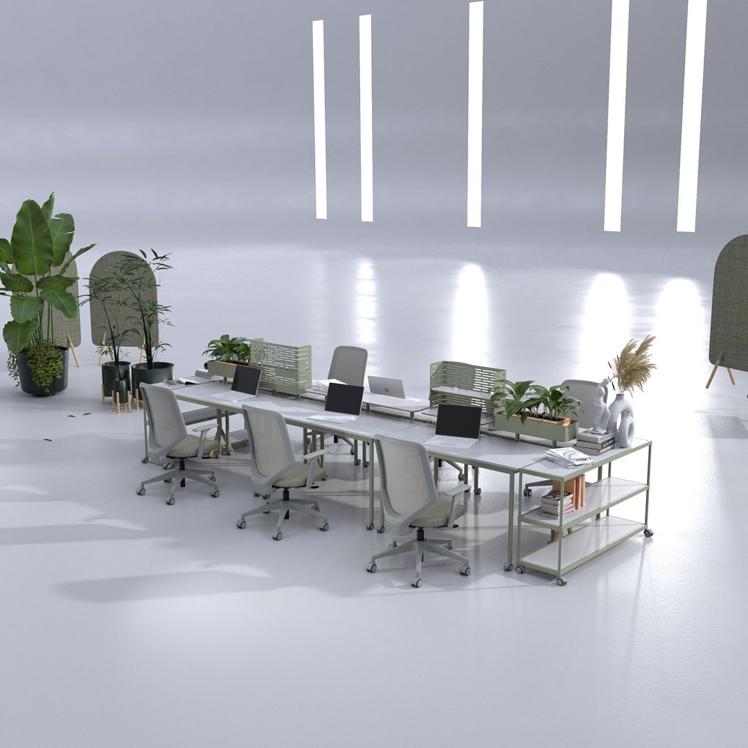 Float - Cadeira Giratória com quadro do encosto totalmente tapeçado - Imagem 56