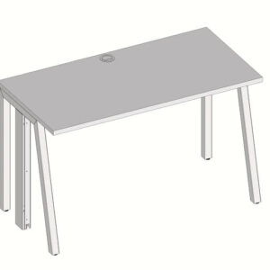 Mesa Simples Pe Inclinado (C Passa Fio)