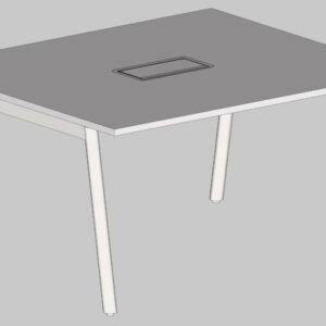 Mesa Reuniao Spina Pe Inclinado