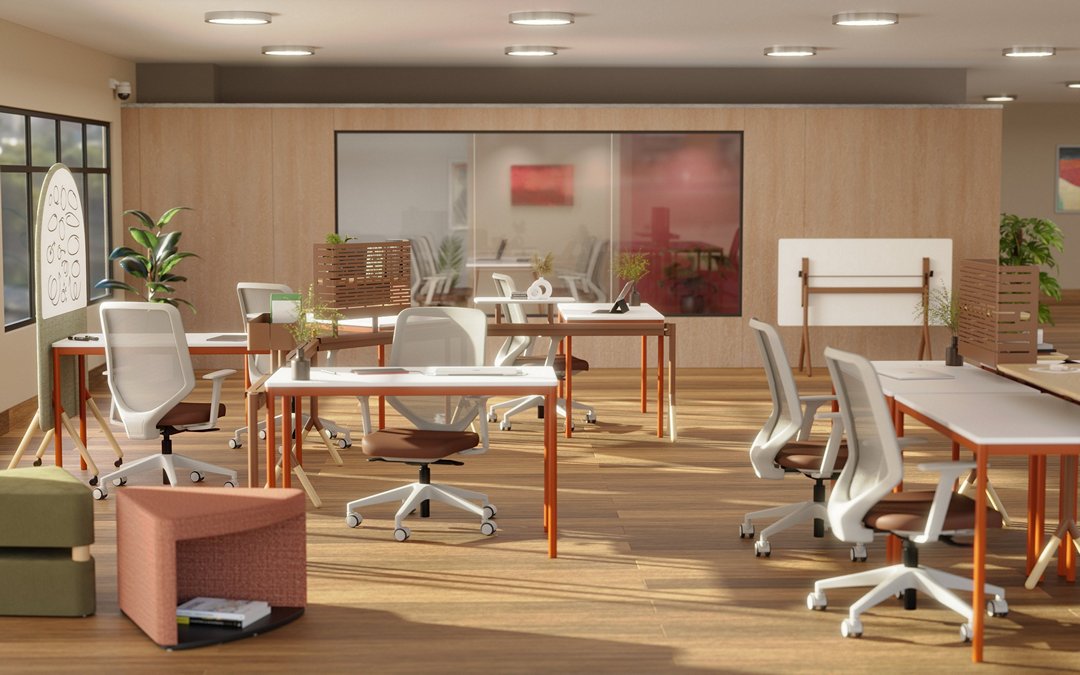 Float - Cadeira Giratória com quadro do encosto totalmente tapeçado - Imagem 61