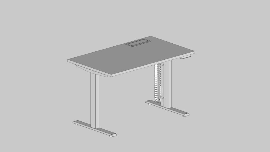 Mesa De Elevação Simples (Com Duto Lateral)