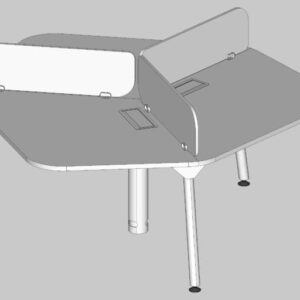Mesa Trabalho Anatra 3 Posicoes