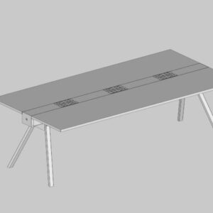 Mesa Plataforma Inicial Para 6 Usuarios