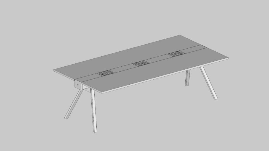 Mesa Plataforma Inicial Para 6 Usuarios