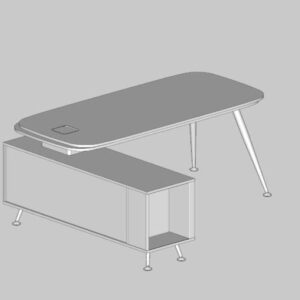 Mesa Gerente Armário