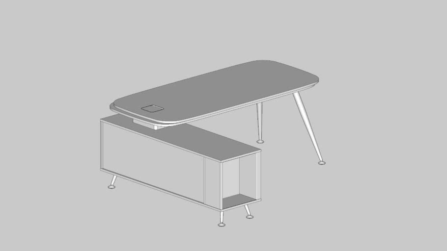 Mesa Gerente Armário