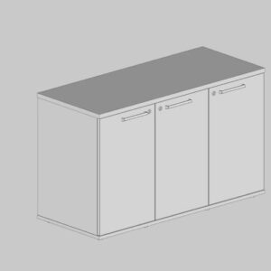 Arm. Credenza Portas Com Puxador