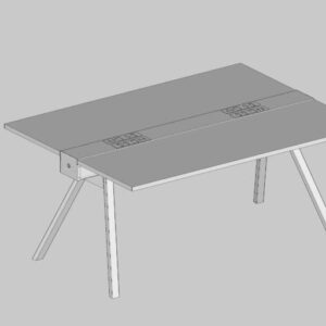Mesa Plataforma Inicial Para 4 Usuários