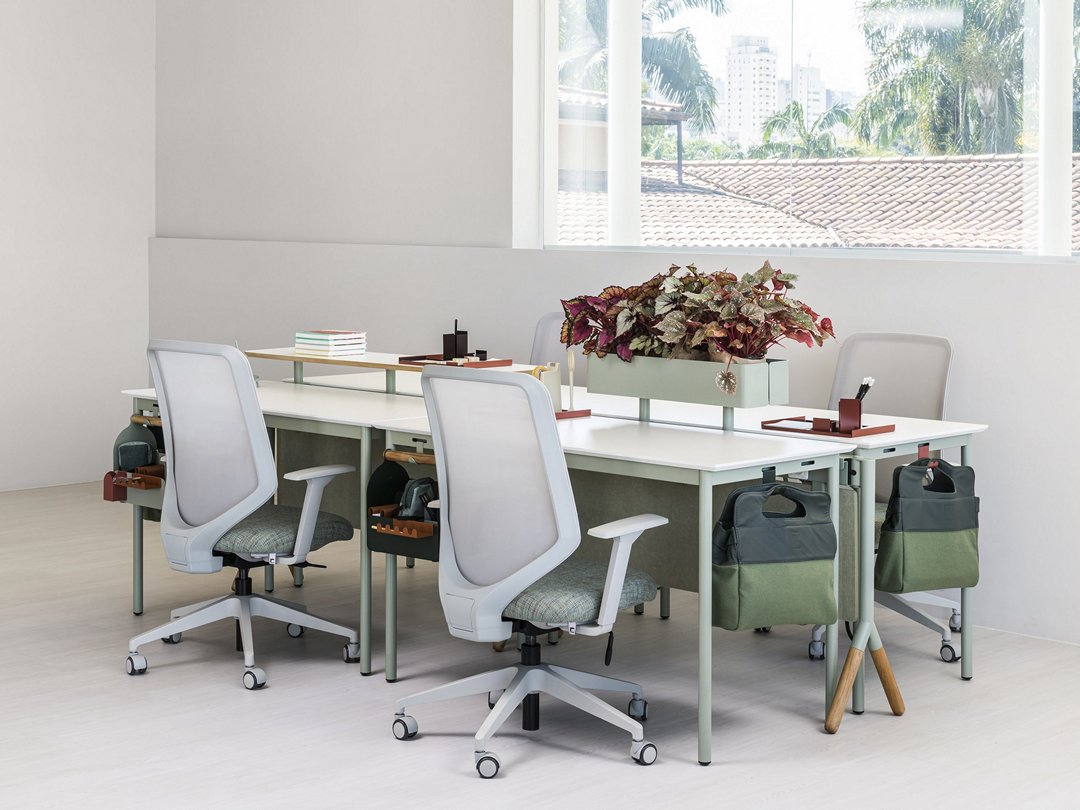 Float - Cadeira Giratória com quadro do encosto totalmente tapeçado - Imagem 41