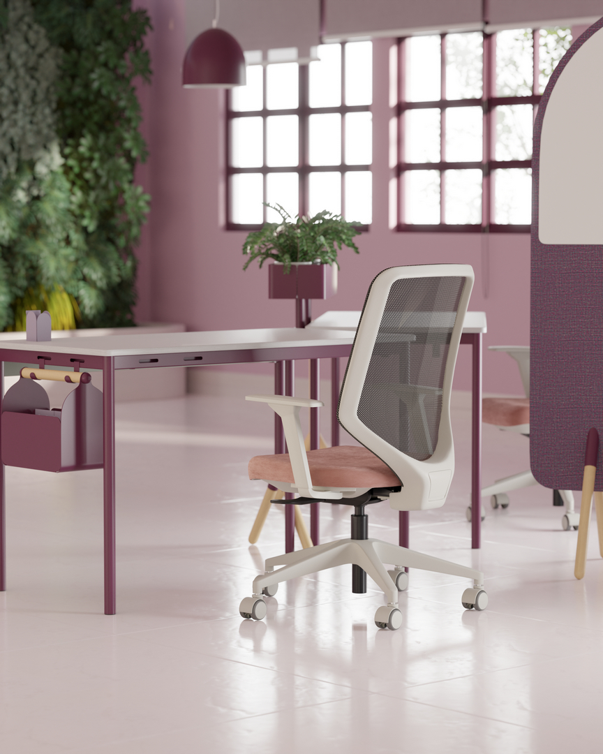 Float - Cadeira Giratória com quadro do encosto totalmente tapeçado - Imagem 14
