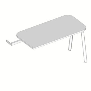 Mesa  Complemento Pé Madeira