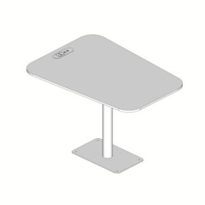 Mesa Fixa Para Cabine 4 Pessoas