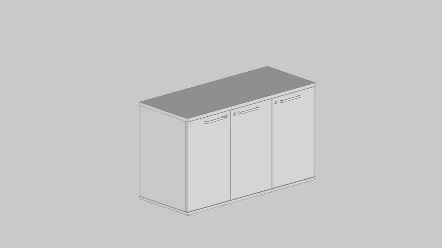 Arm. Credenza Portas Com Puxador