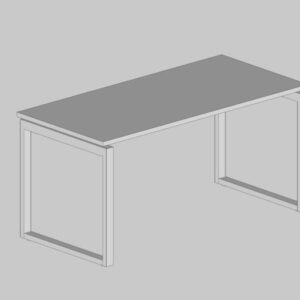 Mesa Individual Pé Moldura