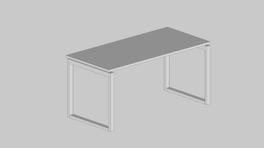 Mesa Individual Pé Moldura