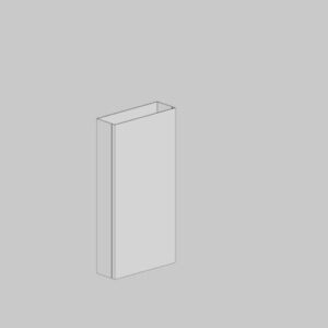 Duto Para Subida Fiação Mesa Simples