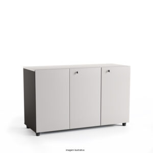 Armário Start - Armário Baixo 1200X465X740mm com Três Portas
