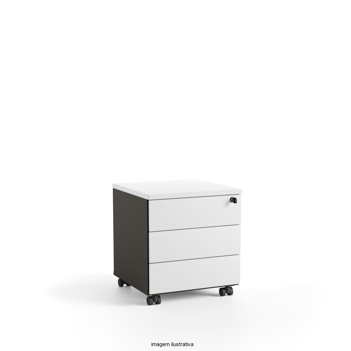 Gaveteiro Start – Gaveteiro 400X400X440MM 3 Gavetas