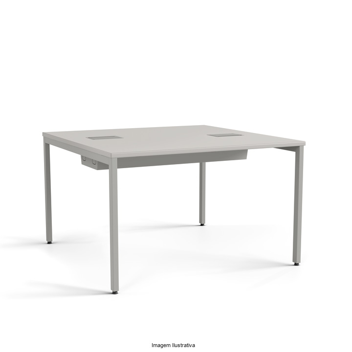 Plataforma Start – Mesa Plataforma Dupla com Pés Trave