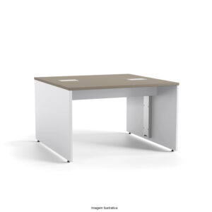 Plataforma Start - Mesa Plataforma Dupla com Pés Painel