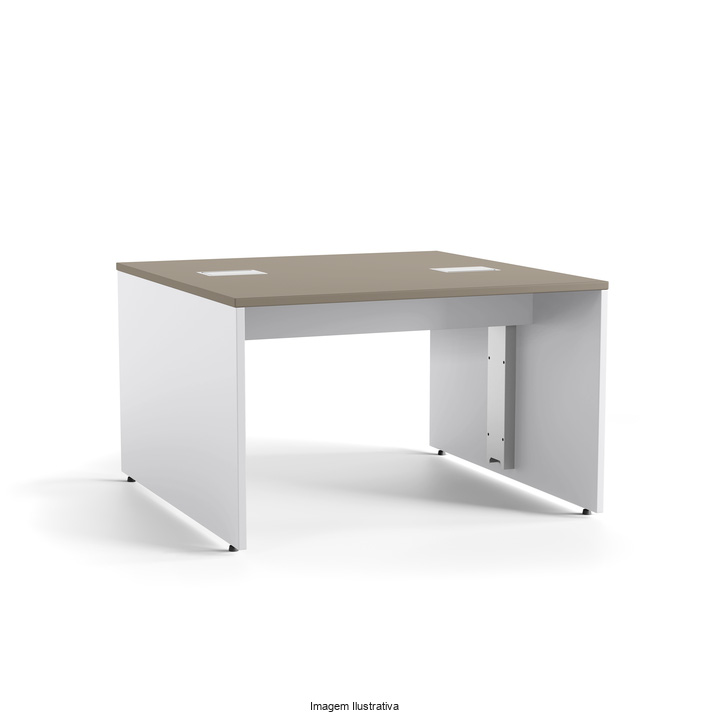 Plataforma Start – Mesa Plataforma Dupla com Pés Painel