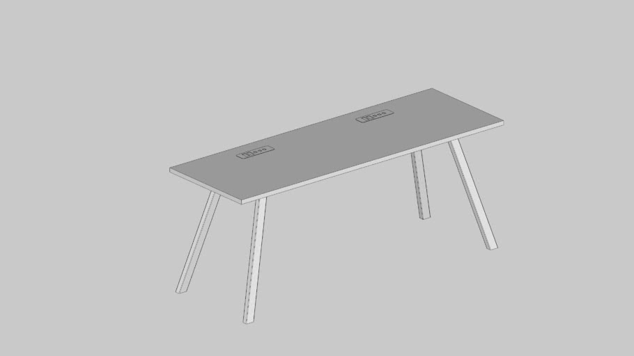 Mesa Simples Inicial 2 Usuários