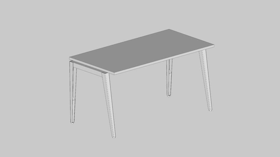 Mesa Simples Pé Origami