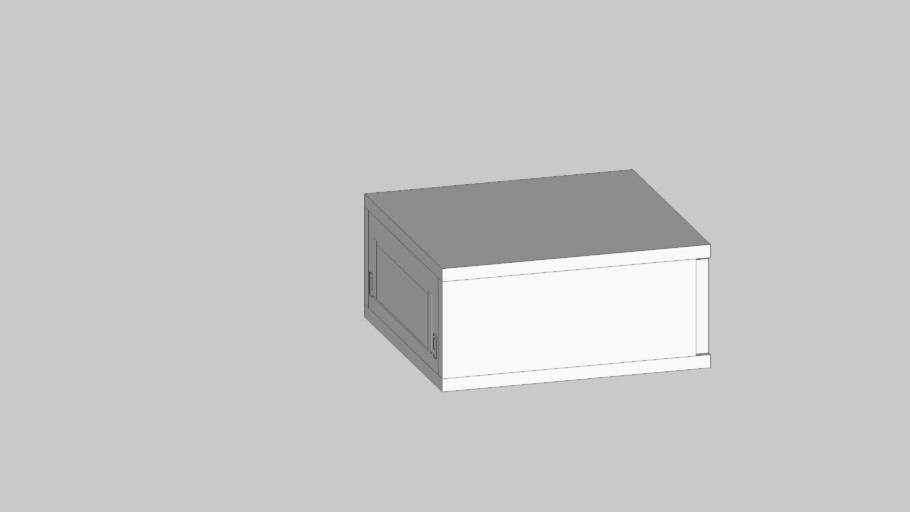 Gaveteiro Fix. 1 Gvt S/Pux (Alt.170Mm)