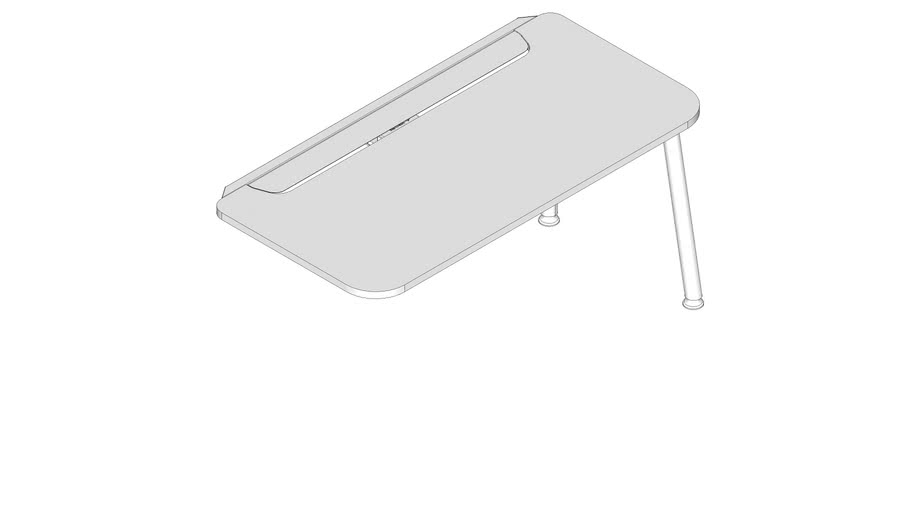Mesa Complemento Pé Metálico