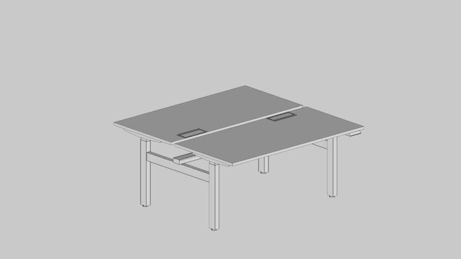 Mesa De Elevação Dupla Com Regulagem