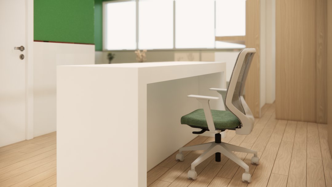 Float - Cadeira Giratória com quadro do encosto totalmente tapeçado - Imagem 35