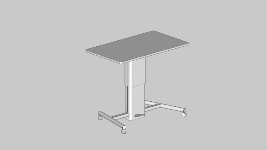 Mesa Rebatível Com Elevação Com Acabamento