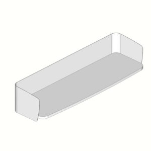 Mesa Externa Em Bp 18Mm Com Fechamento Em Aço