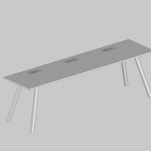 Mesa Simples Inicial 3 Usuarios
