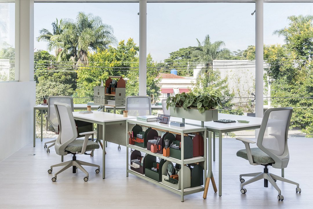 Float - Cadeira Giratória com quadro do encosto totalmente tapeçado - Imagem 36