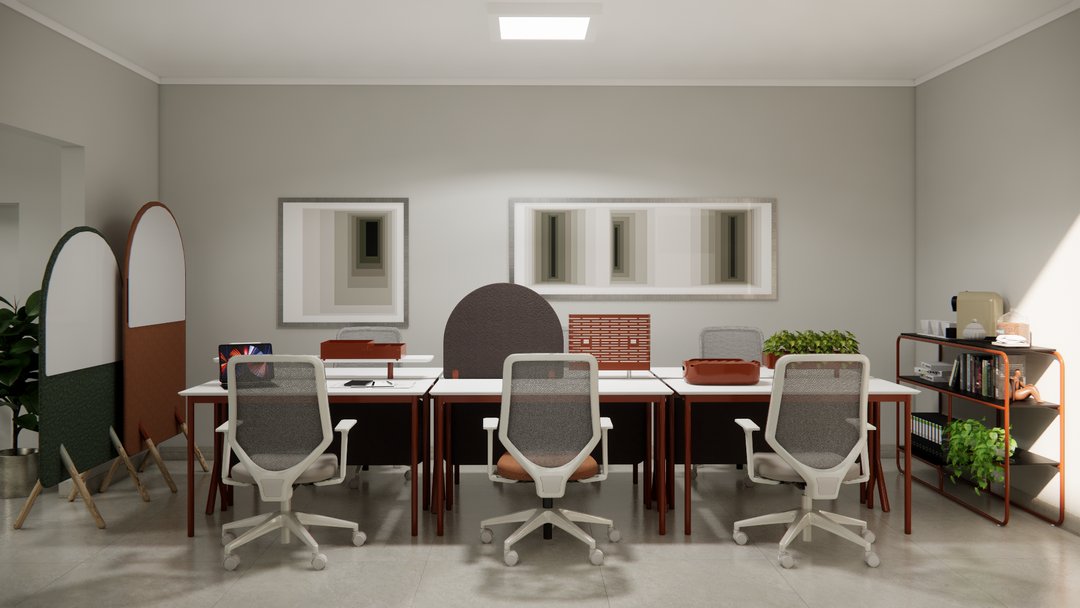 Float - Cadeira Giratória com quadro do encosto totalmente tapeçado - Imagem 22